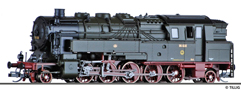 [Lokomotivy] → [Parn] → [BR 95] → 501736: parn lokomotiva ern s ervenm pojezdem