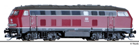 [Lokomotivy] → [Motorov] → [BR 218] → 02742: dieselov lokomotiva erven, ed stecha