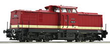 [Lokomotivy] → [Motorov] → [V 100] → 36304: dieselov lokomotiva erven s krmovm pruhem