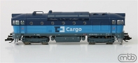 [Lokomotivy] → [Motorov] → [T478.3 „Brejlovec”] → TT753-013c: dieselov lokomotiva svtle modr-tmav modr