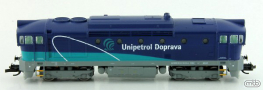 [Lokomotivy] → [Motorov] → [T478.3 „Brejlovec”] → CD-753-718: dieselov lokomotiva v barevnm schematu „Unipetrol“