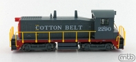 [Lokomotivy] → [Motorov] → [SW 1200] → SW-1200-CB: dieselov lokomotiva tmav ed-erven „COTTON BELT“