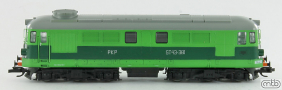 [Lokomotivy] → [Motorov] → [ST43] → PKP-ST43-381: dieselov lokomotiva zelen s edou stechou
