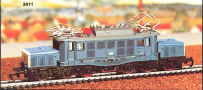 [Lokomotivy] → [Elektrick] → [BR 194] → [0]2411: elektrick lokomotiva modr s blmi ely a ernmi podvozky