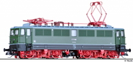 [Lokomotivy] → [Elektrick] → [BR 242] → 501461: elektrick lokomotiva zelen s edou stechou, ern rm a erven pojezd