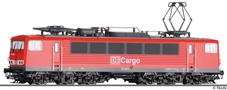 [Lokomotivy] → [Elektrick] → [BR 155] → 04332: elektrick lokomotiva erven s tmavedm rmem a ernmi podvozky „DB Cargo“