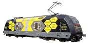 [Lokomotivy] → [Elektrick] → [BR 101] → 500883: elektrick lokomotiva s reklamnm potiskem „Konzernsicherheit“