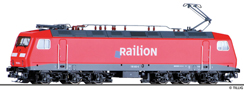 [Lokomotivy] → [Elektrick] → [BR 252/BR 156] → 04994: elektrick lokomotiva erven s edou stechou „Railion“