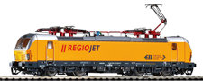 [Lokomotivy] → [Elektrick] → [BR 193 VECTRON] → 47382: elektrick lokomotiva v barevnm schematu „RegioJet“