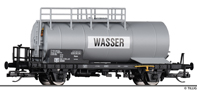 [Nkladn vozy] → [Cisternov] → [2-os na tk oleje] → 502496: kotlov vz do vlaku na postik plevele „WASSER“
