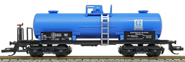 [Nkladn vozy] → [Cisternov] → [4-os Zas (Ra)] → : kotlov vz modr s ernm pojezdem „Elektrizace eleznic“