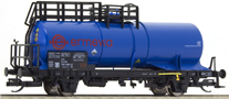 [Nkladn vozy] → [Cisternov] → [2-os na chemiklie] → 501288: kotlov vz modr „ermewa“