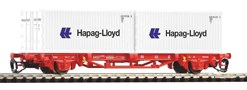 [Nkladn vozy] → [Nzkostnn] → [2-os kontejnerov Lgs 579] → 47718: erven s dvma kontejner 20′ „Hapag Lloyd“