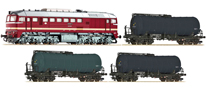 [Soupravy] → [S lokomotivou] → 35004: set dieselov lokomotivy BR 120 a t cisternovch voz