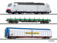 [Soupravy] → [S lokomotivou] → 01428: set dieselov lokomotivy BR 285 a dvou nkladnch voz