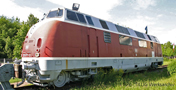 [Lokomotivy] → [Motorov] → [V 200] → 02507 E: dieselov lokomotiva „Museum Speyer“