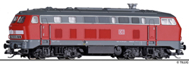 [Lokomotivy] → [Motorov] → [BR 218] → 04702: dieselov lokomotiva erven s edou stechou