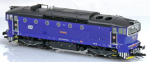 [Lokomotivy] → [Motorov] → [T478.3 „Brejlovec”] → 33325: dieselov lokomotiva modr s tmavedm pojezdem