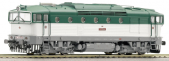 [Lokomotivy] → [Motorov] → [T478.3 „Brejlovec”] → 36263: dieselov lokomotiva zelen-bl s edm pojezdem