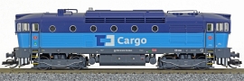 [Lokomotivy] → [Motorov] → [T478.3 „Brejlovec”] → 33320: dieselov lokomotiva modr s ernm rmem a pojezdem