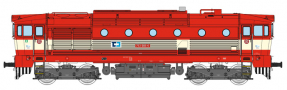 [Lokomotivy] → [Motorov] → [T478.3 „Brejlovec”] → 33361: dieselov lokomotiva erven s krmovm pruhem