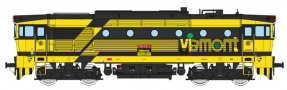 [Lokomotivy] → [Motorov] → [T478.3 „Brejlovec”] → 33345: dieselov lokomotiva v barevnm schematu „Viamont“