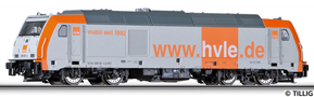 [Lokomotivy] → [Motorov] → [BR 246] → 04932: bl-oranov s edou stechou ″HVLE″ (Havellndische Eisenbahn AG)