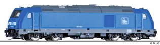 [Lokomotivy] → [Motorov] → [BR 246] → 04939: dieselov lokomotiva modr-ed „PRESS“