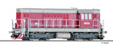 [Lokomotivy] → [Motorov] → [T466.2/T448.0] → 02767: dieselov lokomotiva erven-ed, bl zbradl