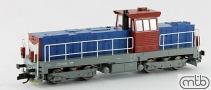 [Lokomotivy] → [Motorov] → [714] → TT714-012 : dieselov lokomotiva erven-modr s edm rmem a pojezdem