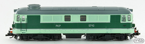 [Lokomotivy] → [Motorov] → [ST43] → PKP ST43-418 : dieselov lokomotiva zelen s edou stechou