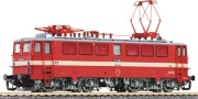 [Lokomotivy] → [Elektrick] → [BR 242] → 500229: elektrick lokomotiva erven s krmovm pruhem a edmi podvozky