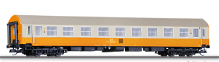 rychlíkový vůz oranžový-slonová kost s šedou střechou 2. tř., typ Y/B 70