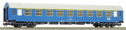 rychlíkový vůz modrý s šedou střechou 1. tř. „Balt-Orient-Express 1“