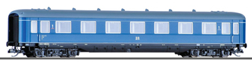osobní vůz modrý s šedou střechou 1. tř., typ A4üe