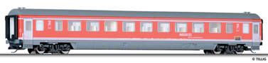 [Osobn vozy] → [Rychlkov] → [typ m] → 16504: rychlkov vz erven s edou stechou 2. t. „Mnchen Nrnberg Express“