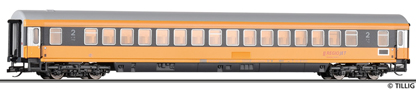 [Osobn vozy] → [Rychlkov] → [typ Eurofima] → 16522: rychlkov vz v barevnm schematu „RegioJet“ 2. t.