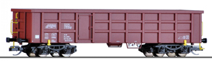 vysokostěnný nákladní vůz červenohnědý, typ Eaos