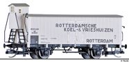 [Nkladn vozy] → [Kryt] → [2-os s nzkou stechou] → 17394: chladic vz bl s edou stechou „Rotterdamsche Koel- & Vrieshuizen“