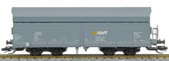 nákladní samovýsypný vůz šedý s logem „AWT“, typ Falls <sup>401.4</sup>
