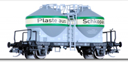 nákladní samovýsypný vůz šedý „Plaste aus Schkopau“, typ Ucs-v <sup>9022</sup>