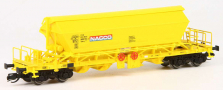 nákladní samovýsypný vůz žlutý se zastřešením, typ Taoos-y <sup>894</sup>