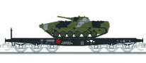 černý s nákladem patinovaného BMP-1