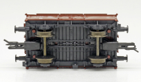 nákladní vůz červenohnědý s víkovou střechou, typ Uz