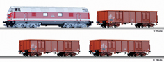 [Soupravy] → [S lokomotivou] → 01209: set lokomotivy BR 118 a t nkladnch voz
