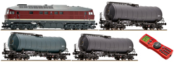 [Soupravy] → [S lokomotivou] → 35017: set dieselov lokomotivy BR 132 a t cisternovch voz
