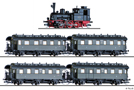 [Soupravy] → [S lokomotivou] → 01751: set parn lokomotivy BR 89 a ty osobnch tosch voz