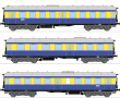 [Soupravy] → [Osobn] → 42135: set t osobnch voz v barevnm schematu „Leipziger S-Bahn“