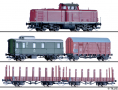 [Program „Start“] → [Soupravy] → 01213: set dieselov lokomotivy V100.10, zavazadlovho vozu a t nkladnch voz