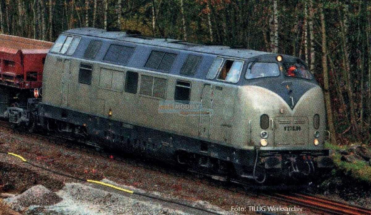 Dieselová lokomotiva V270.09 Schienen-Güter-Logistik GmbH